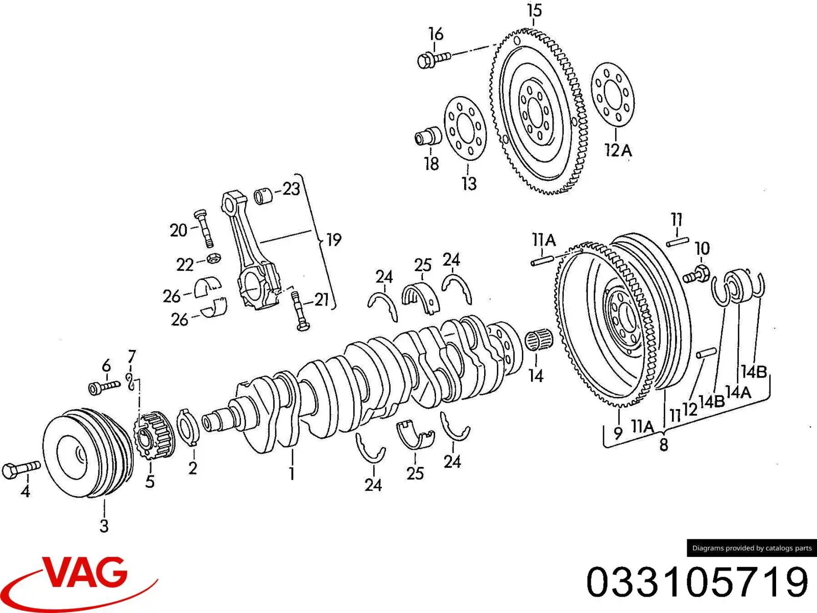 VAG 033105719 precio, desde 46,43 EUR