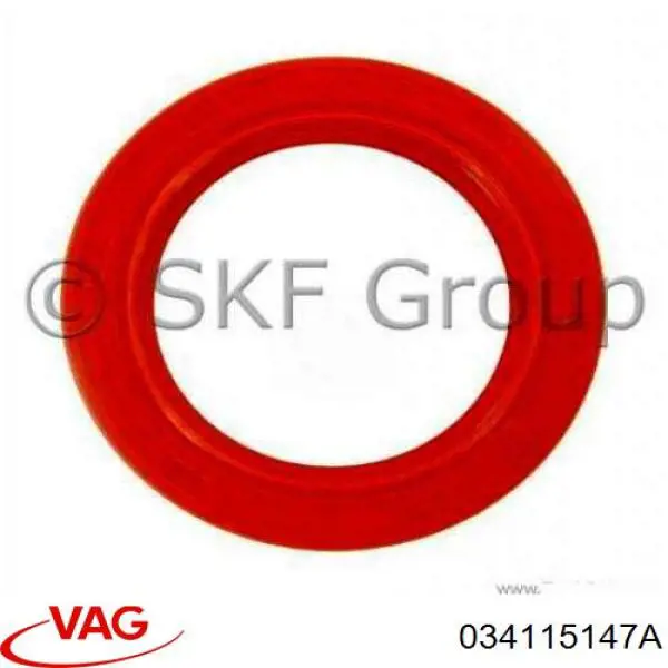 Anillo retén cigüeñal frontal VAG 034115147A