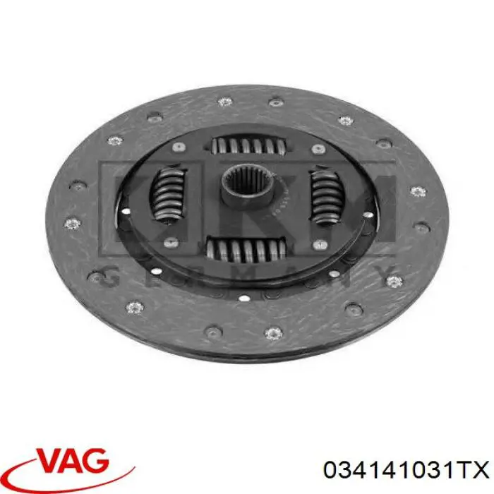 Comprar 034141031TX VAG Disco de embrague