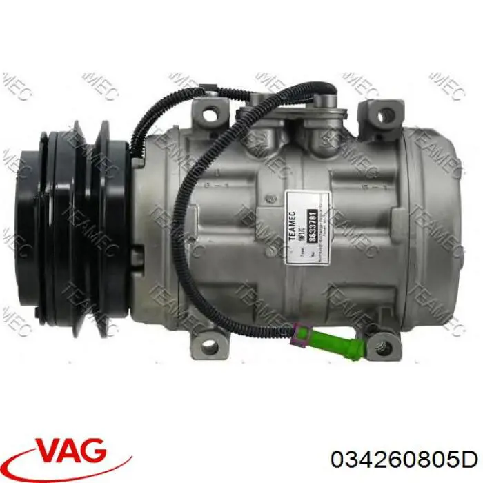 Compresor de aire acondicionado DCP02002 NPS
