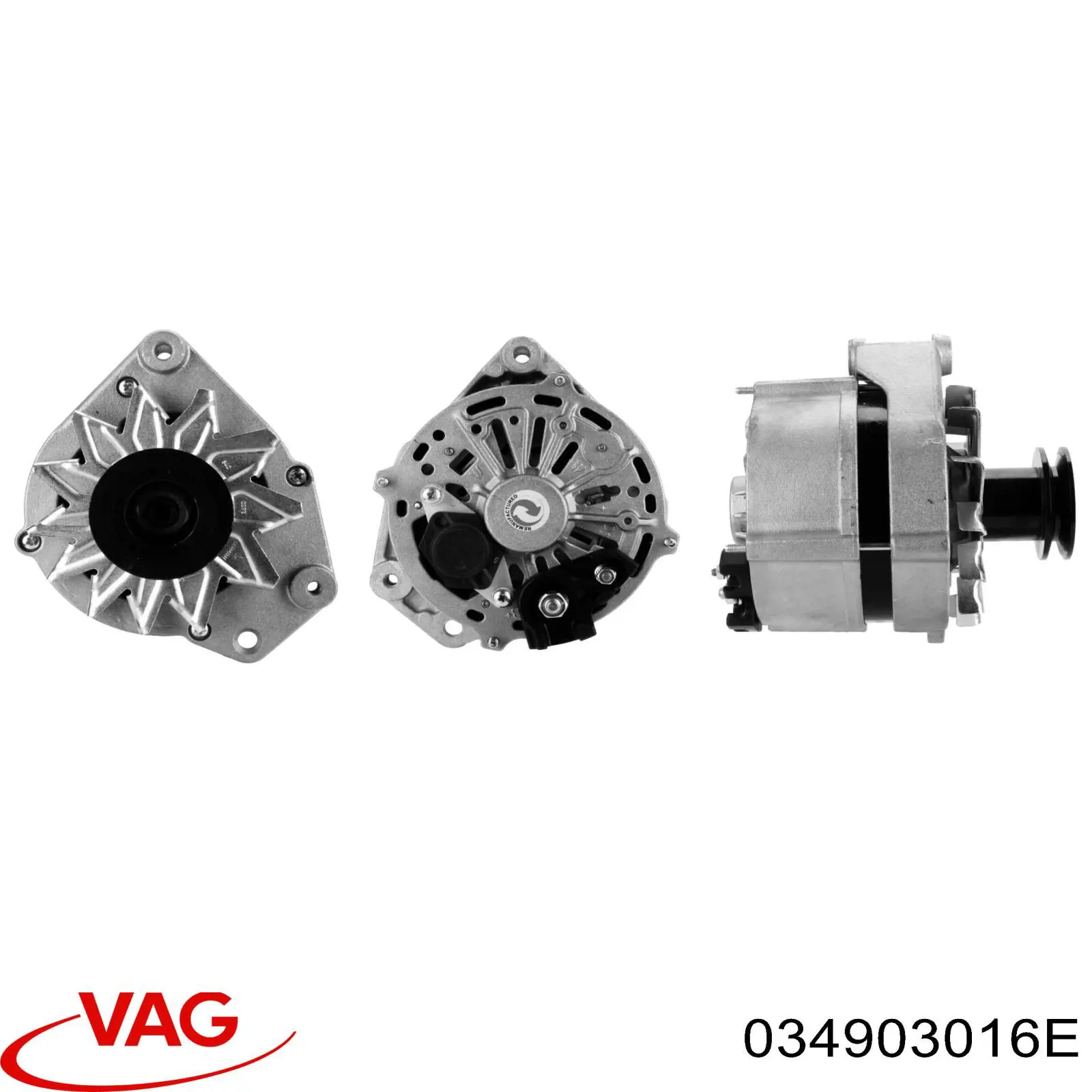Alternador del motor VAG 034903016E precio, desde 72,60 EUR