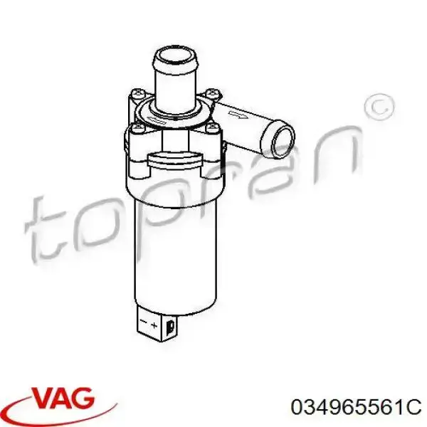 Bomba de agua eléctrica auxiliar VAG 034965561C precio, desde 60,33 EUR