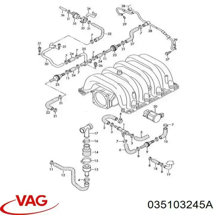 86790 3RG Válvula de ventilación del cárter