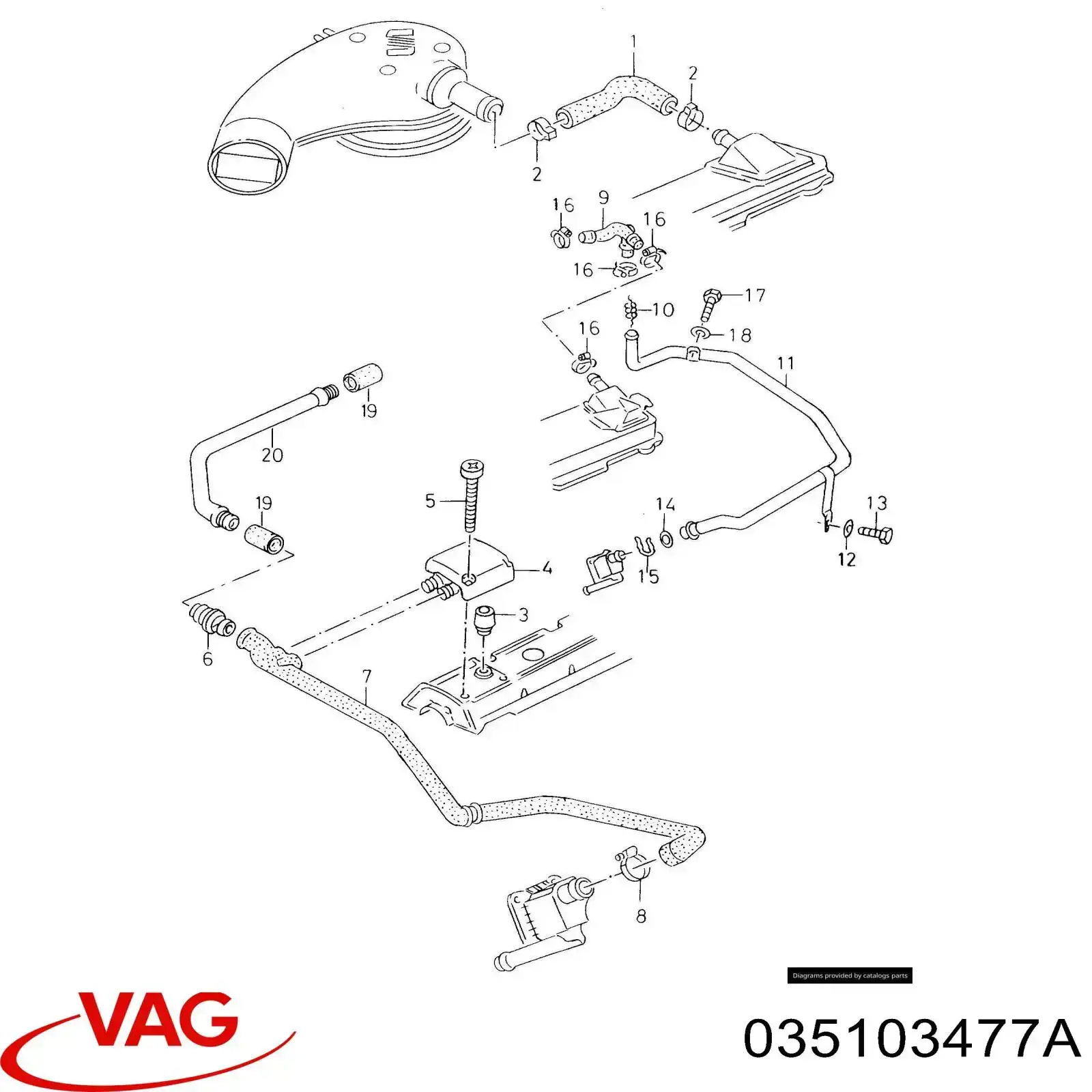  VAG 035103477A precio, desde  
