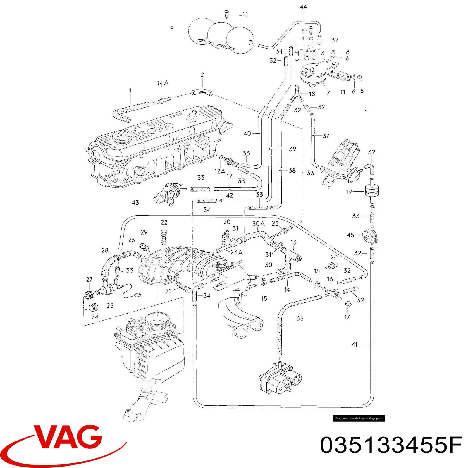 Válvula de mando de ralentí VAG 035133455F precio, desde 422,94 EUR