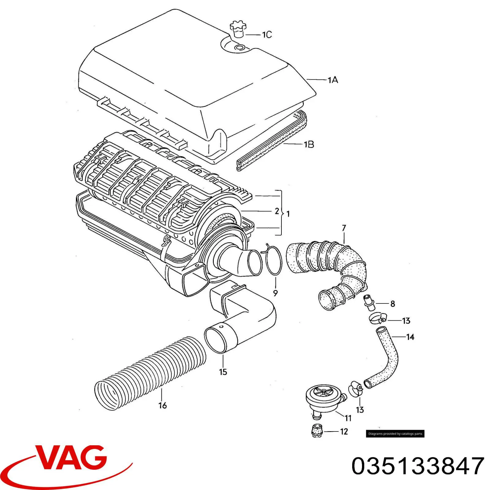 VAG 035133847 precio, desde 1,85 EUR