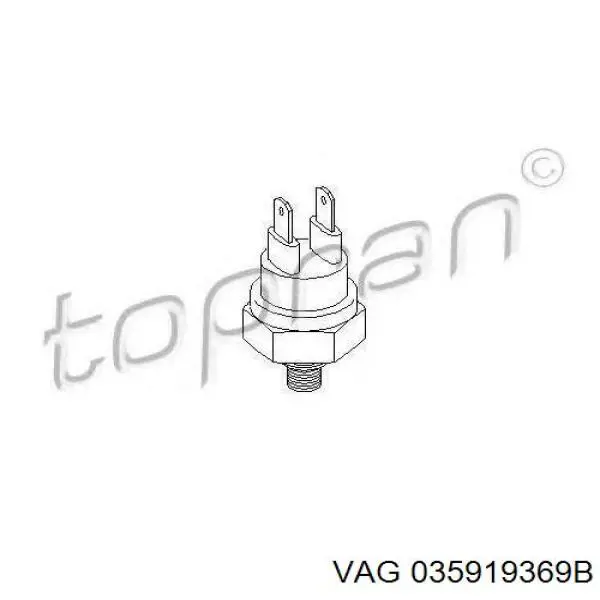 Sensor de temperatura 035919369B VAG