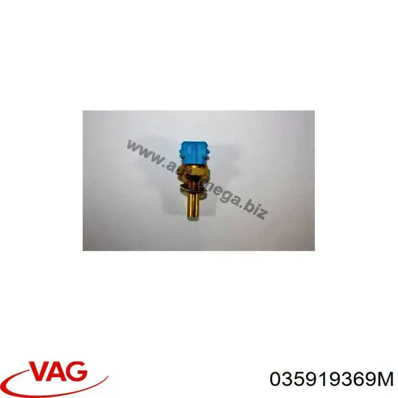 Sensor de temperatura del refrigerante del tablero 035919369M VAG