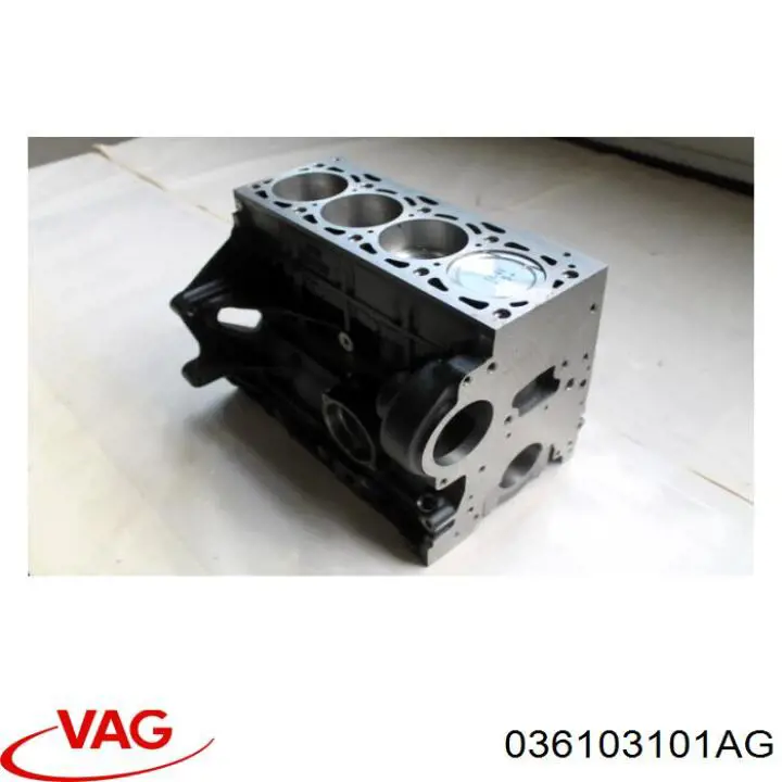 Bloque de cilindros del motor VAG 036103101AG precio, desde 720,68 EUR