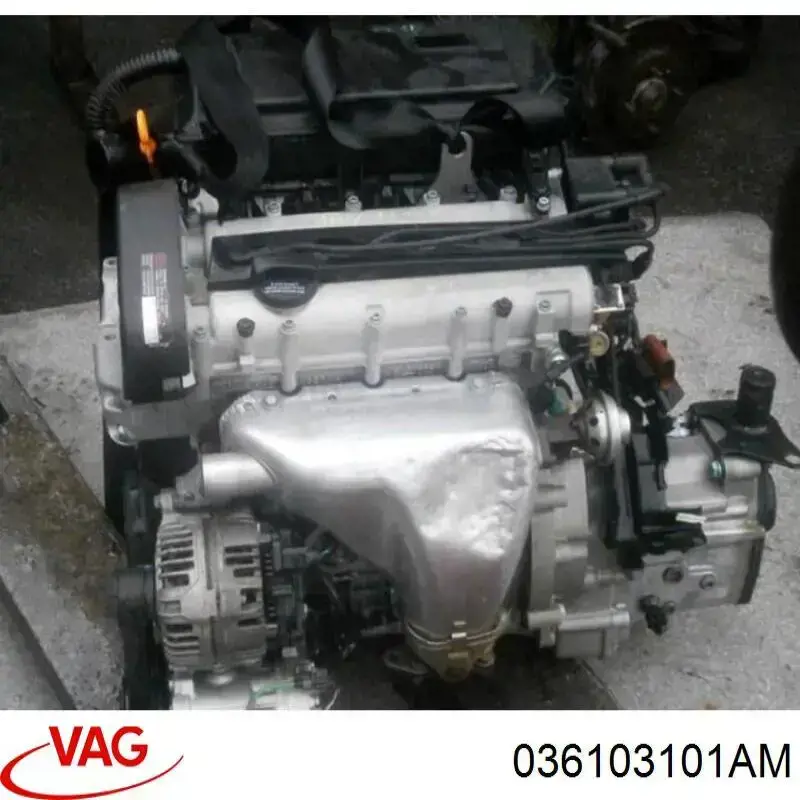 Bloque de cilindros del motor para Volkswagen Polo (9A4)