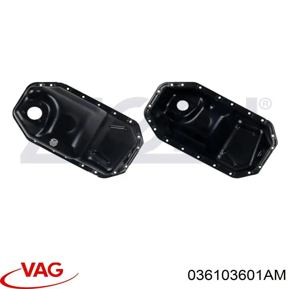 Cárter de aceite del motor 036103601AM VAG