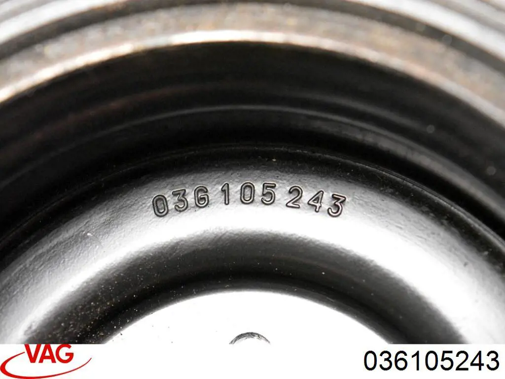 Polea de cigüeñal 036105243 VAG