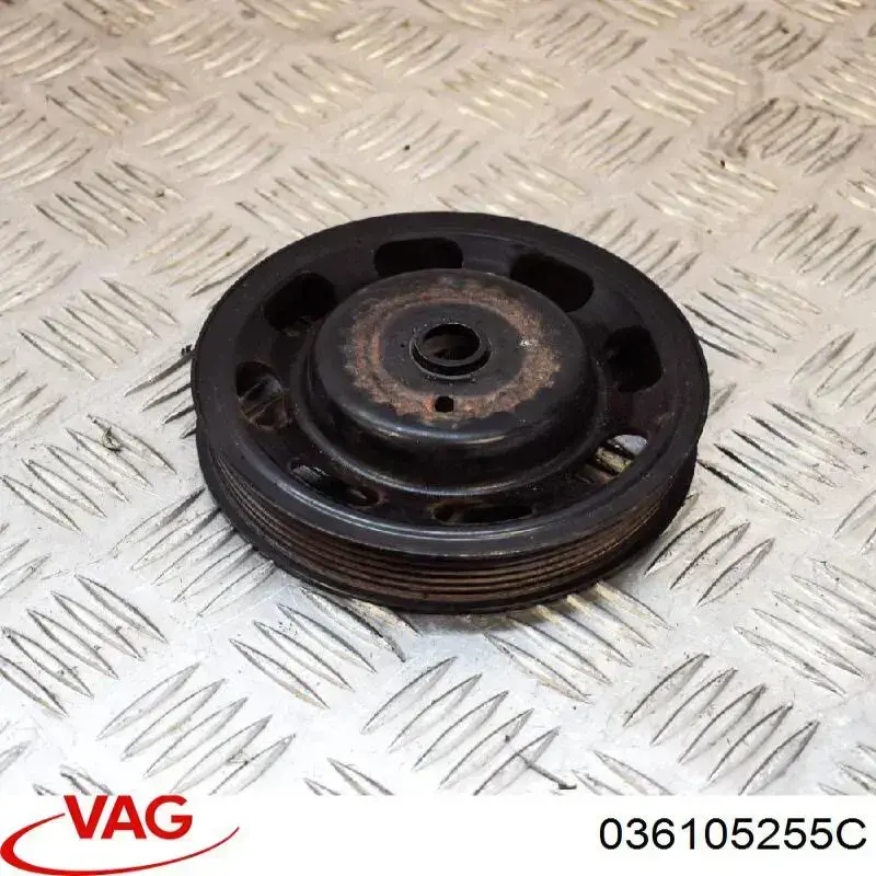 Polea del cigüeñal VAG 036105255C precio, desde 39,20 EUR