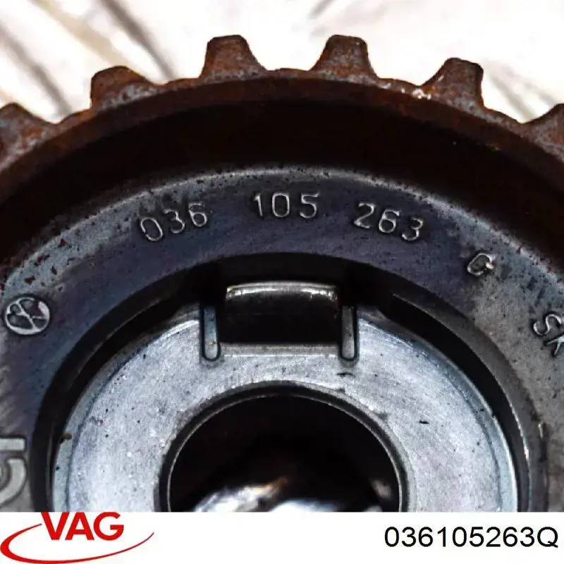Polea del cigüeñal VAG 036105263Q precio, desde 91,96 EUR