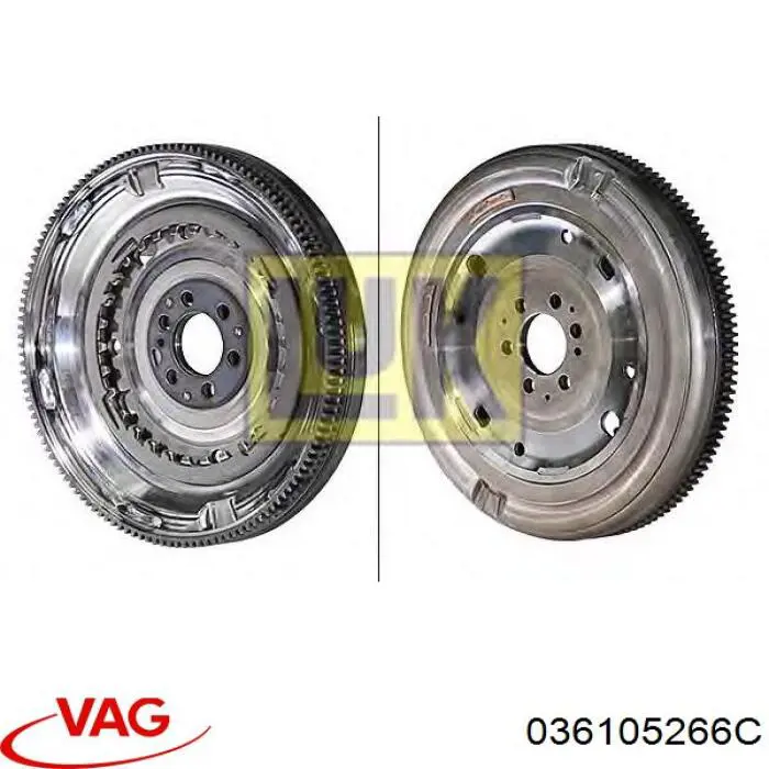 Comprar 036105266C VAG Volante de motor bimasa