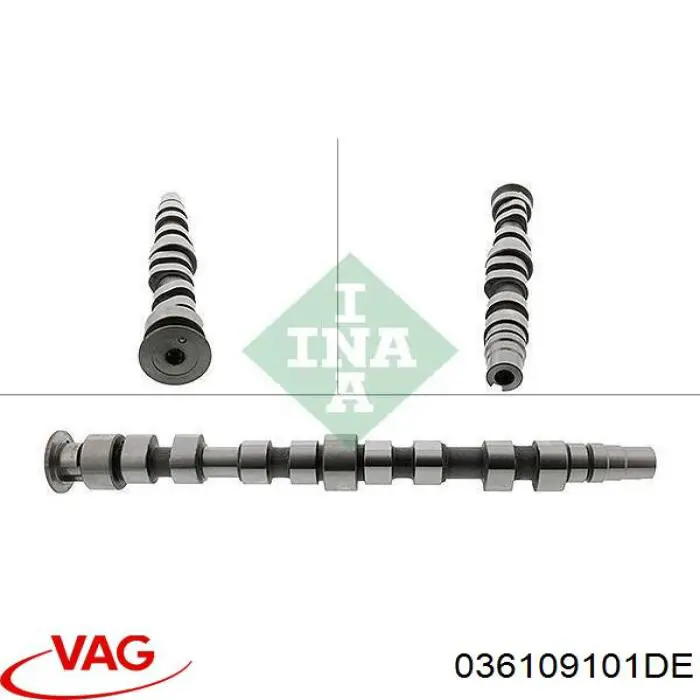 Árbol de levas de escape VAG 036109101DE precio, desde 101,96 EUR
