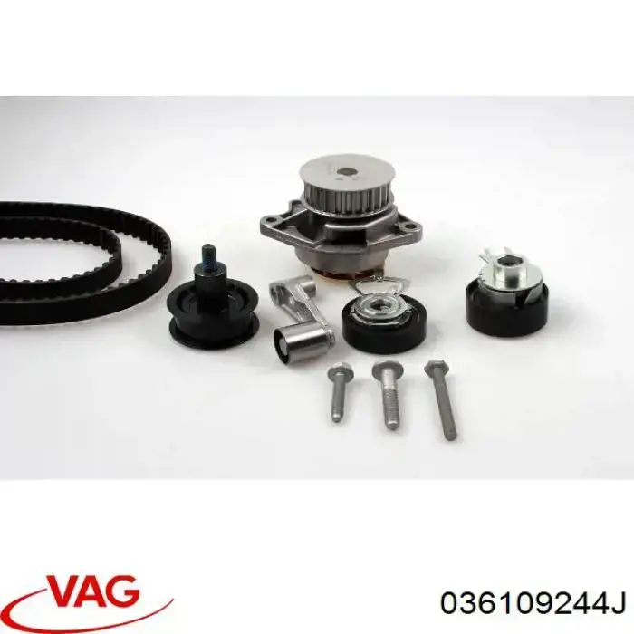 036109244J VAG Polea tensora intermedio de correa dentada