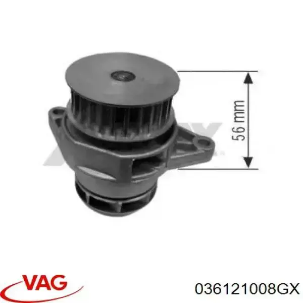 Comprar 036121008GX VAG Bomba de agua para motor