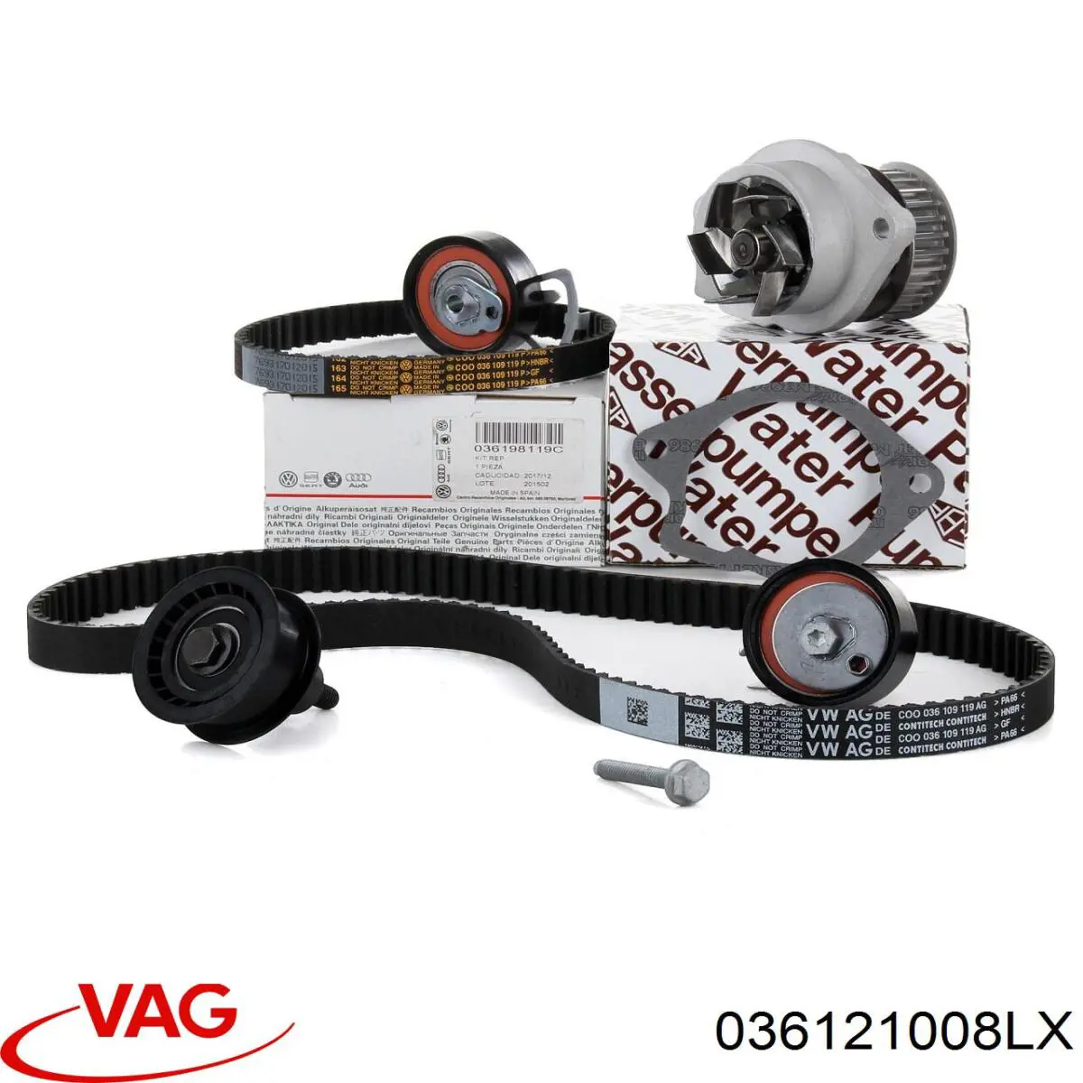 Motor de agua VAG 036121008LX