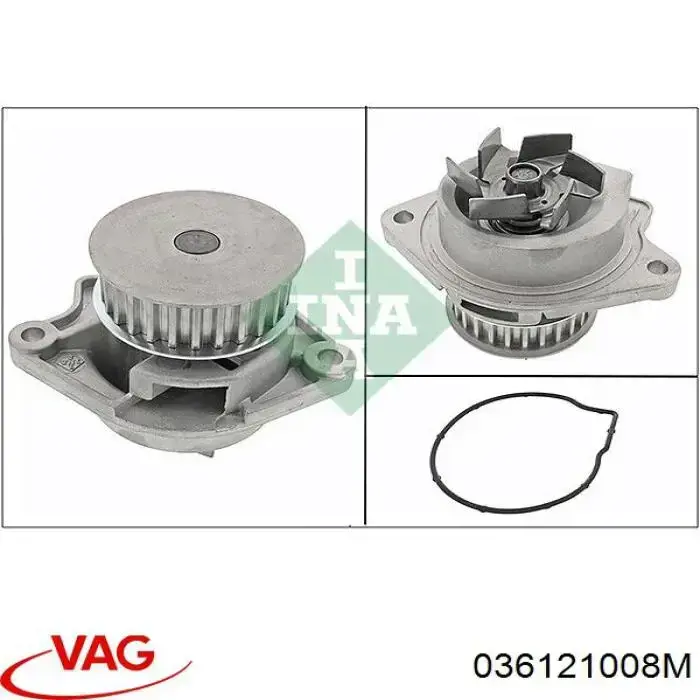 Comprar 036121008M VAG Bomba de agua para motor