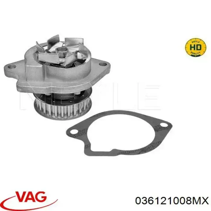 Bomba de agua 036121008MX VAG