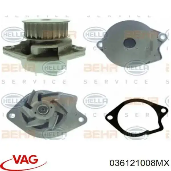 Motor de agua VAG 036121008MX