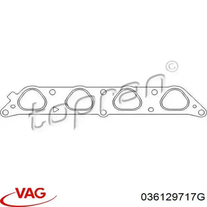 Comprar 036129717G VAG Junta de colector de admisión