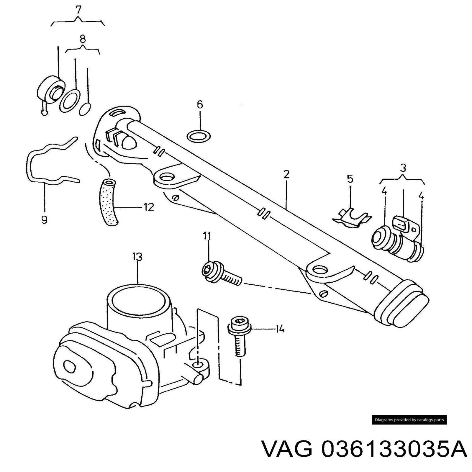 Válvula de presión de combustible STC T493140