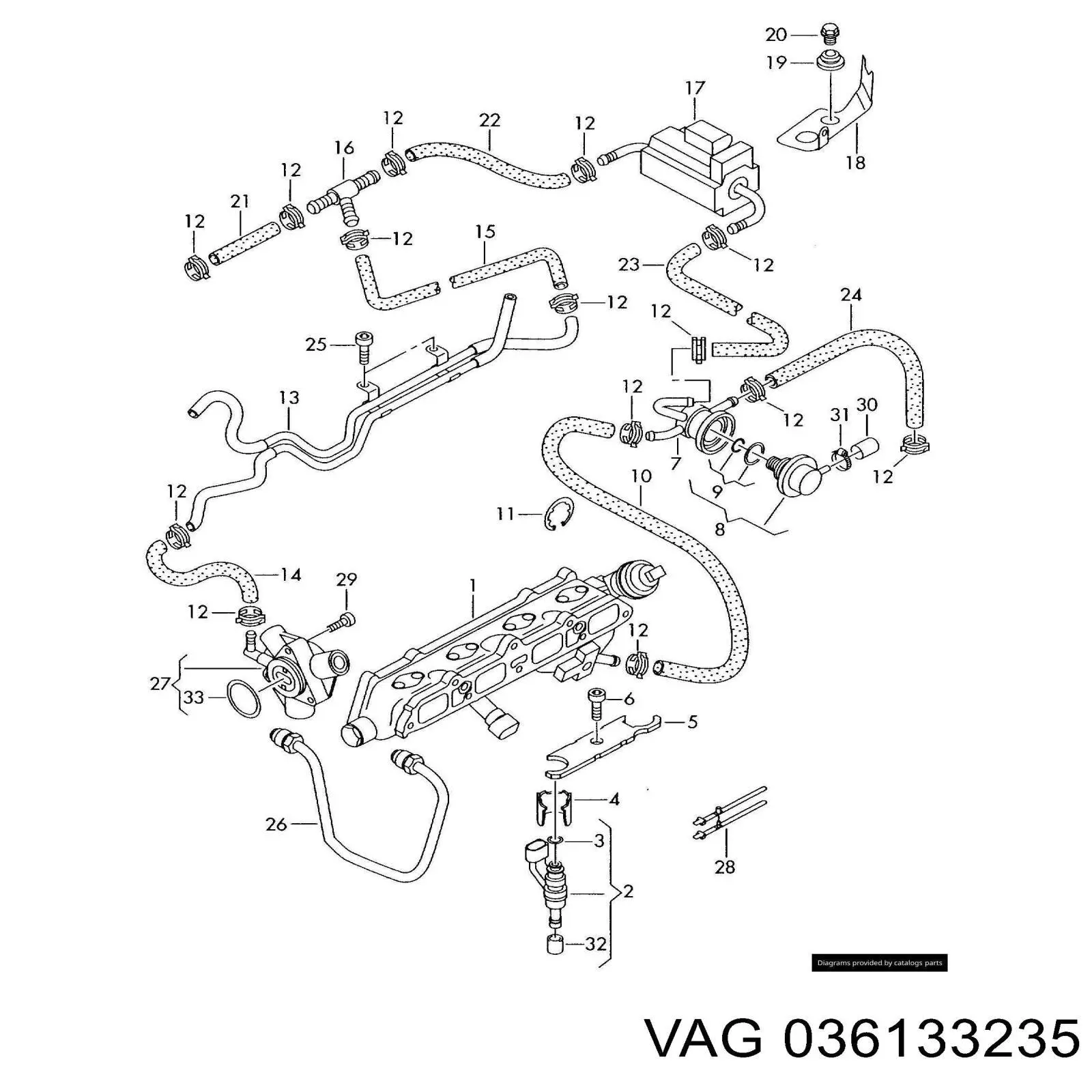  VAG 036133235 precio, desde 31,07 EUR
