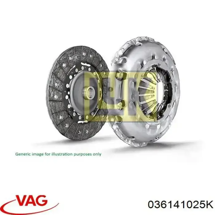 Comprar 036141025K VAG Plato de presión de embrague