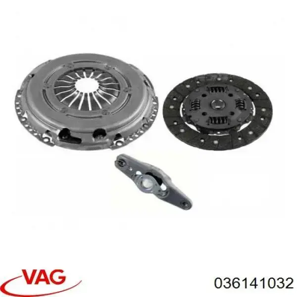 Disco de embrague 036141032 VAG