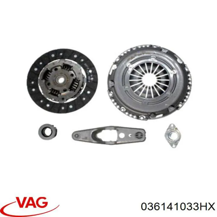 Disco de embrague VAG 036141033HX precio, desde 58,27 EUR