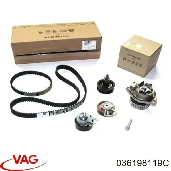Juego de correas dentadas VAG 036198119C precio, desde 145,26 EUR