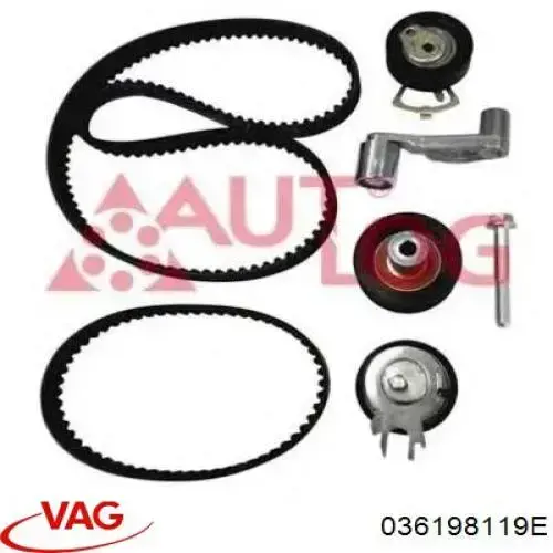 Juego de correas dentadas VAG 036198119E precio, desde 102,38 EUR