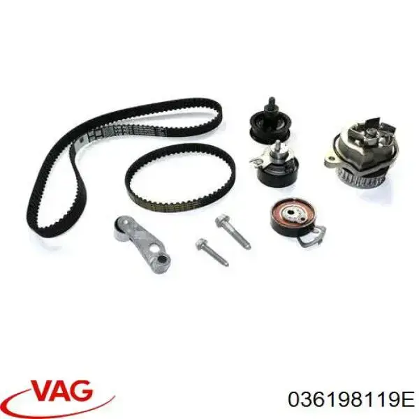Juego de correas dentadas VAG 036198119E precio, desde 102,38 EUR