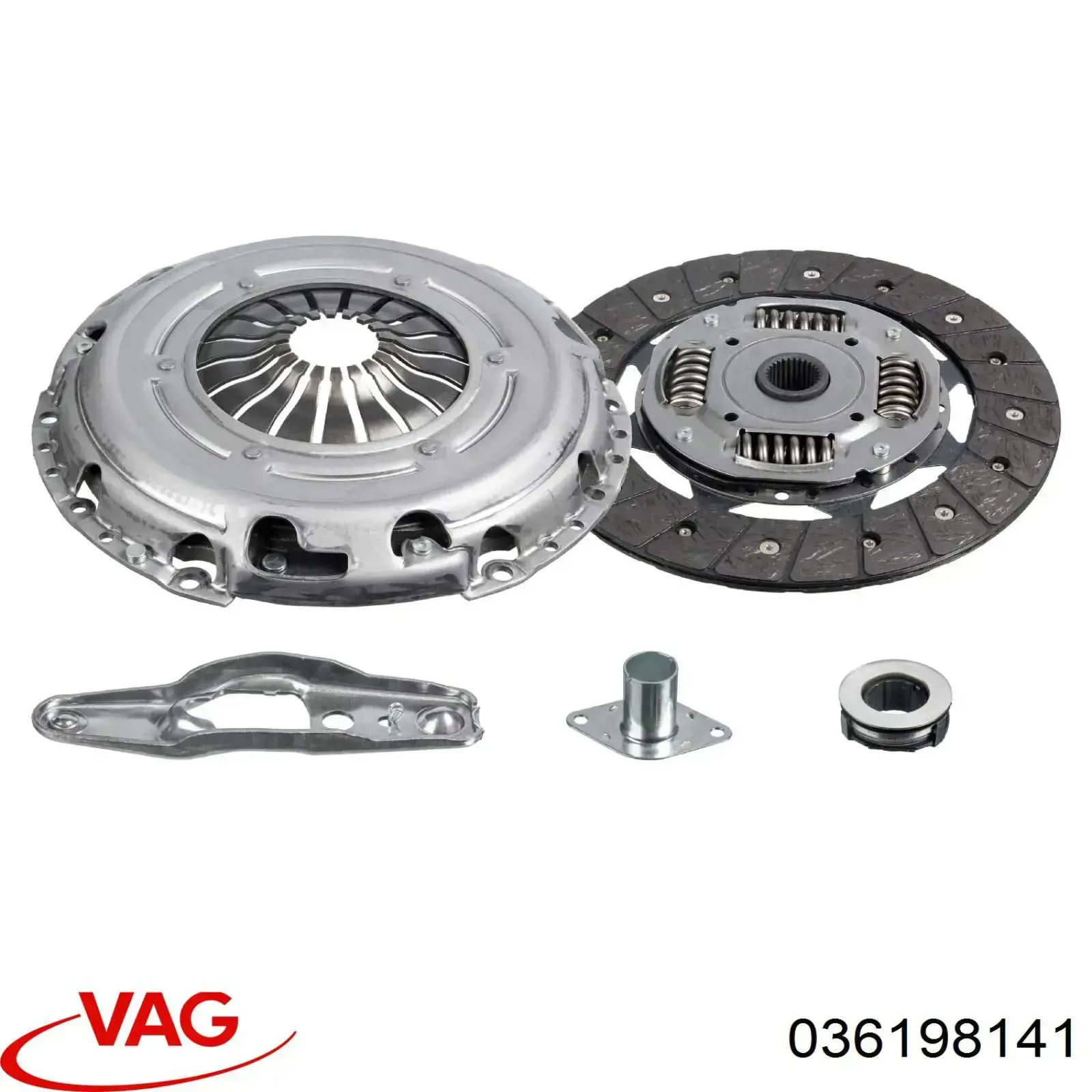 036198141 VAG kit de embrague (3 partes)