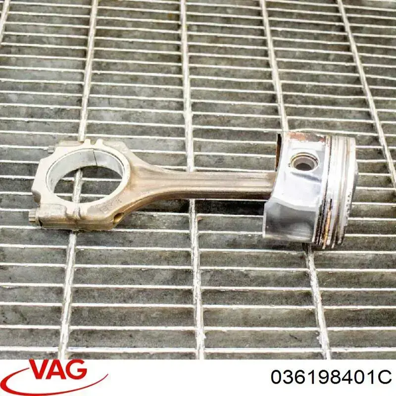 Biela del motor VAG 036198401C