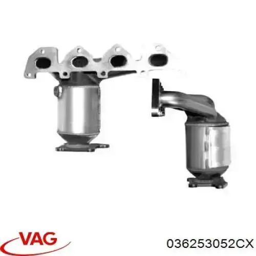 Colector de escape, sistema de escape VAG 036253052CX precio, desde 201,29 EUR