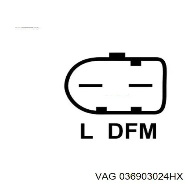 Alternador del motor VAG 036903024HX precio, desde 81,31 EUR