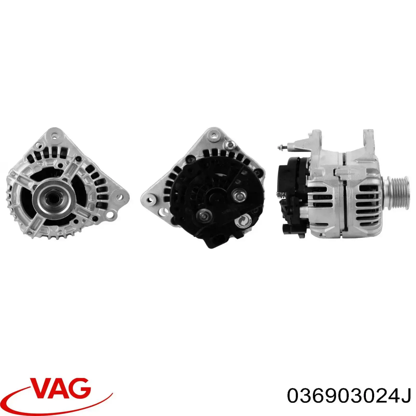 Alternador 036903024J VAG