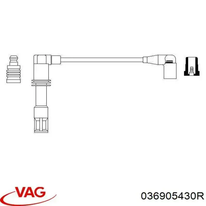 036905430R VAG cable de encendido, cilindro №1