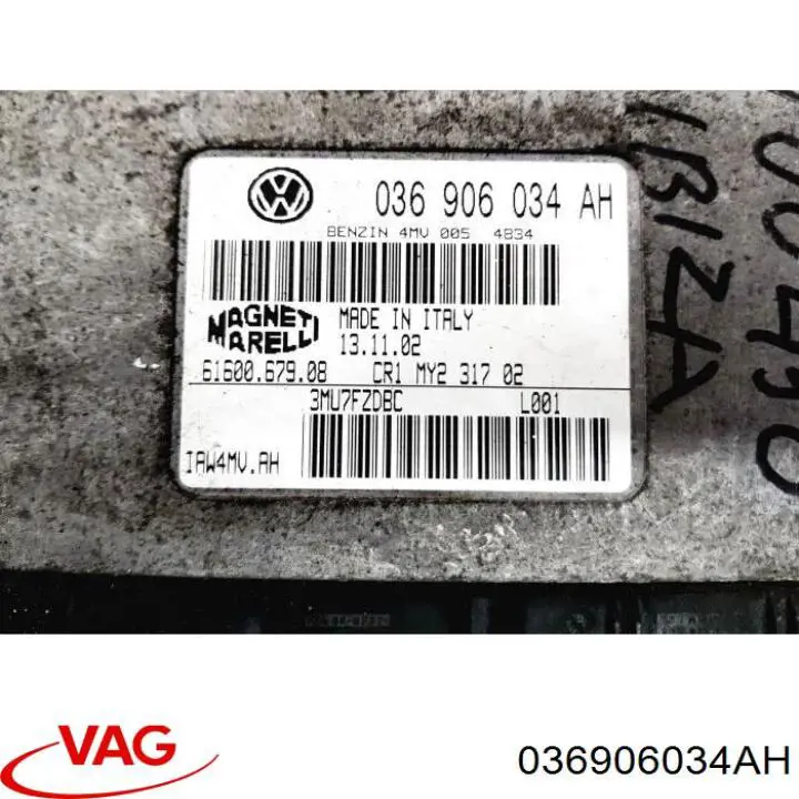Unidad de control del motor  VAG 036906034AH precio, desde 34,85 EUR