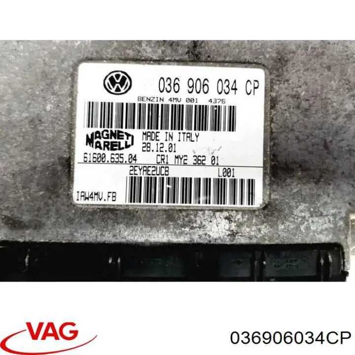 Unidad de control del motor  VAG 036906034CP precio, desde 76,96 EUR