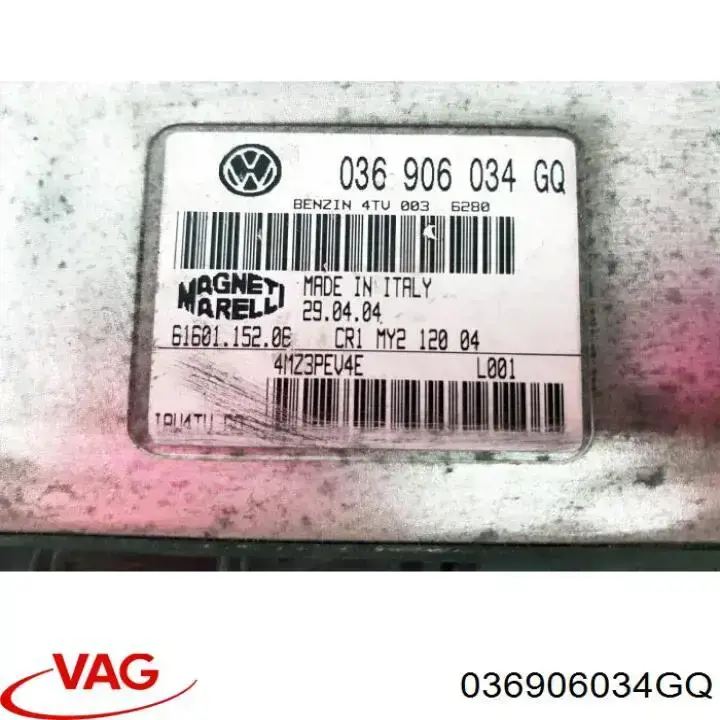 036906034GQ VAG Centralina Del Motor