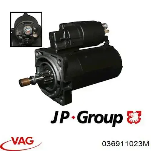 Motor de arranque 036911023M VAG
