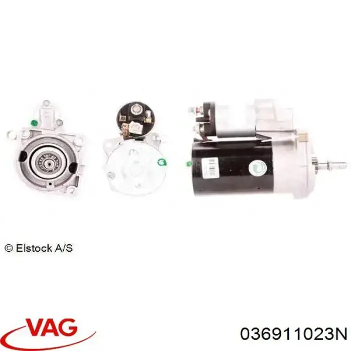 Comprar 036911023N VAG Motores de arranque