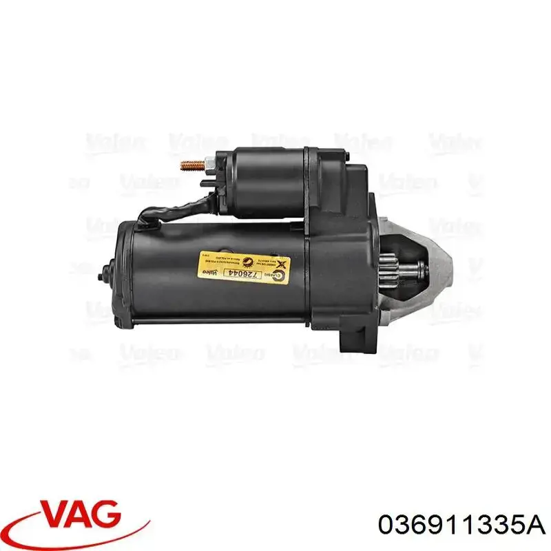 Bendix, motor de arranque 036911335A VAG