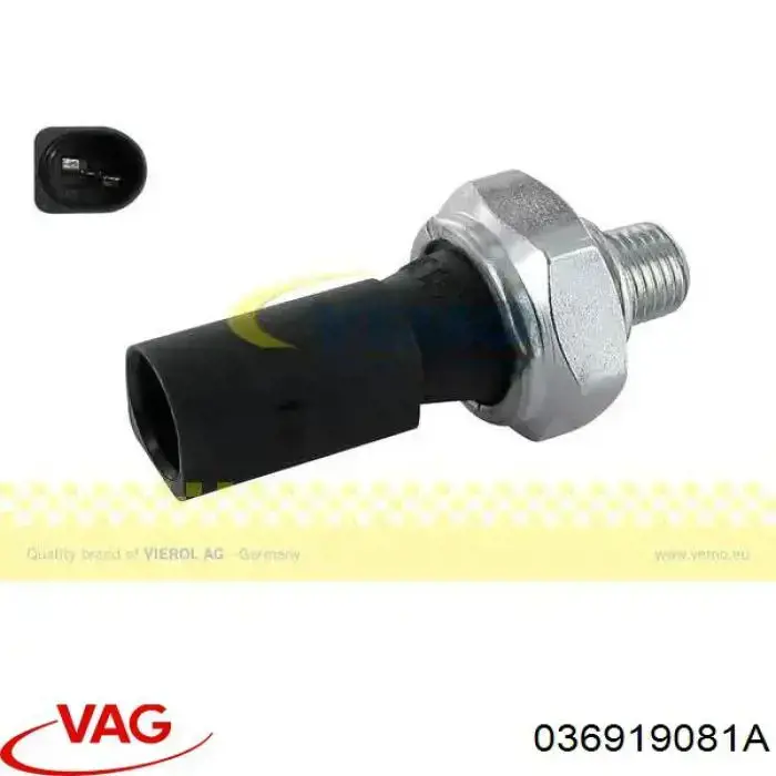 036919081A VAG sensor de presión de aceite