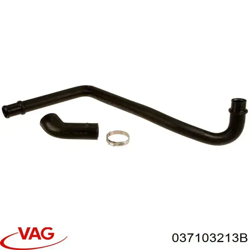 Tubo de ventilación del cárter 037103213B VAG