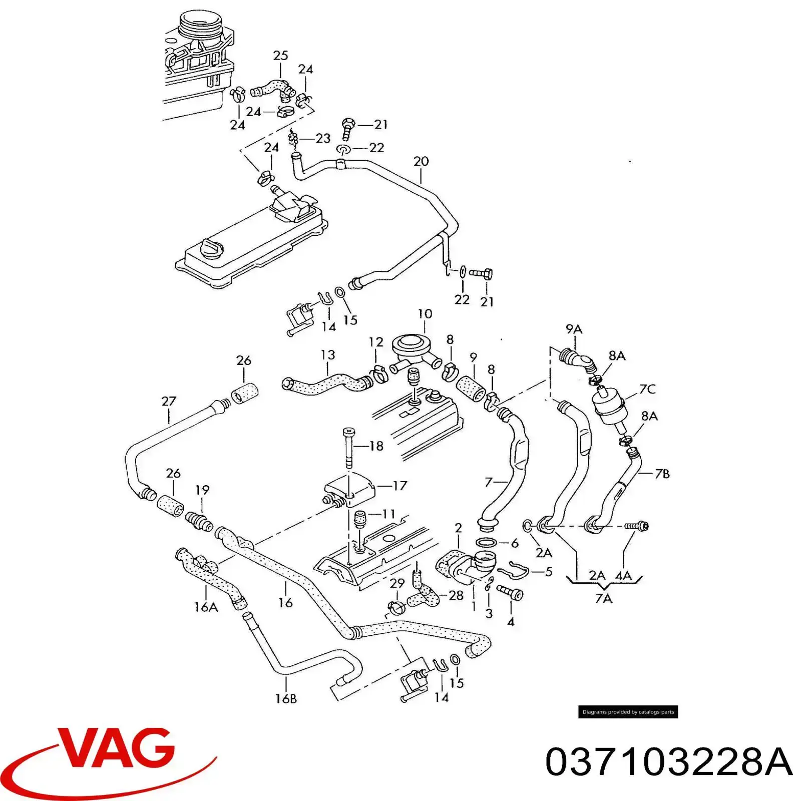  VAG 037103228A precio, desde 5,57 EUR